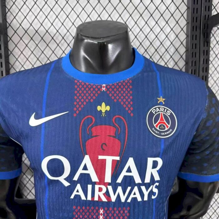 Mens Paris Saint-Germain 2025/26 Champions Jersey Player Version 8