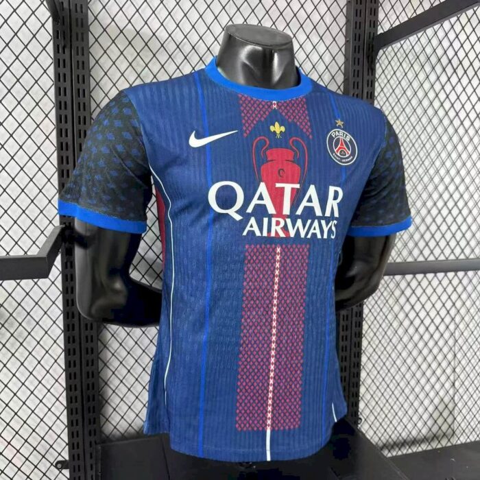 Mens Paris Saint-Germain 2025/26 Champions Jersey Player Version 5