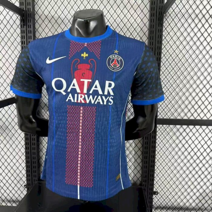 Mens Paris Saint-Germain 2025/26 Champions Jersey Player Version 4