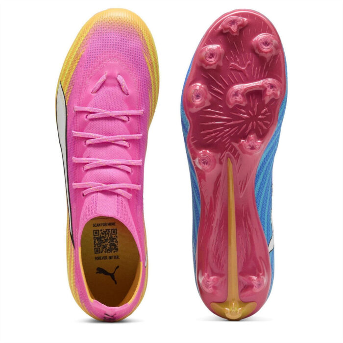 Puma Ultra 6 Firm Ground Football Boots – Poison Pink – view 3