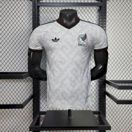 Mens Mexico 2025/26 White Jersey Player Version