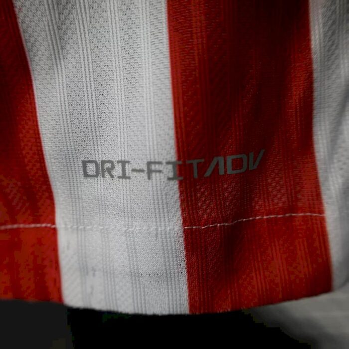 Mens Atletico Madrid 2025/26 Home Long Sleeve Jersey Player Version 7
