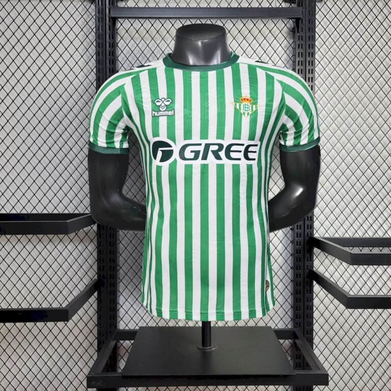 Mens Real Betis 2025/26 League Final Jersey Player Version