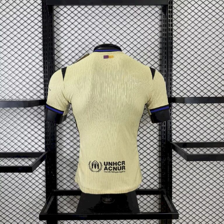 Mens Barcelona 2025/26 Away Jersey Player Version 1