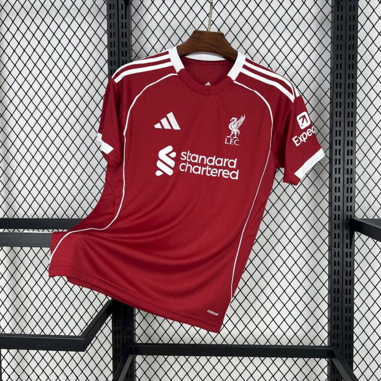 Mens Liverpool 2025/26 Home Jersey