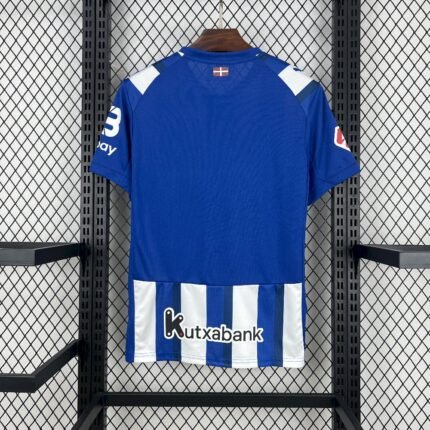 Mens Deportivo Alaves 2025/26 Home Jersey 1