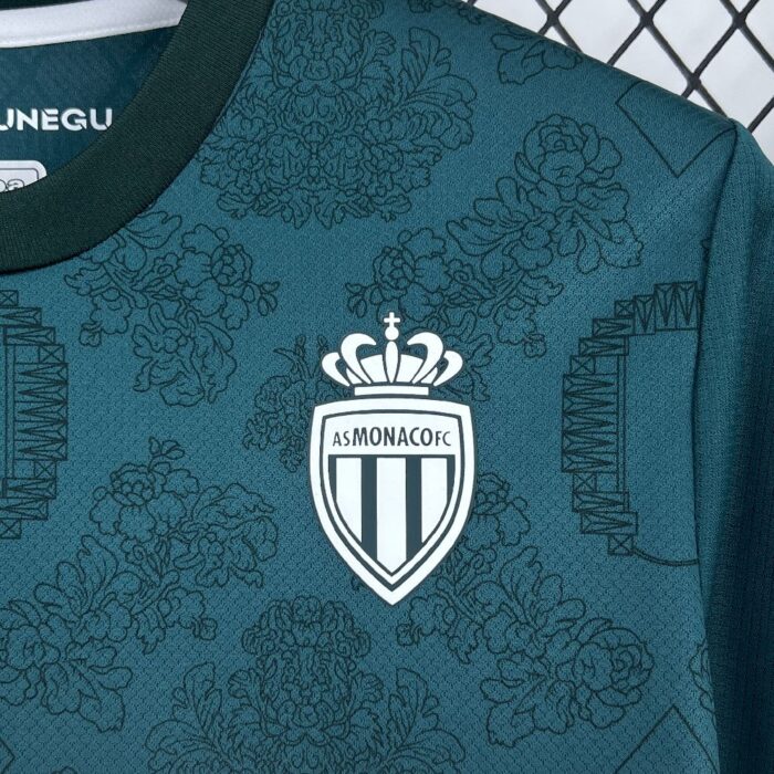 Mens AS Monaco 2025/26 Third Jersey 7