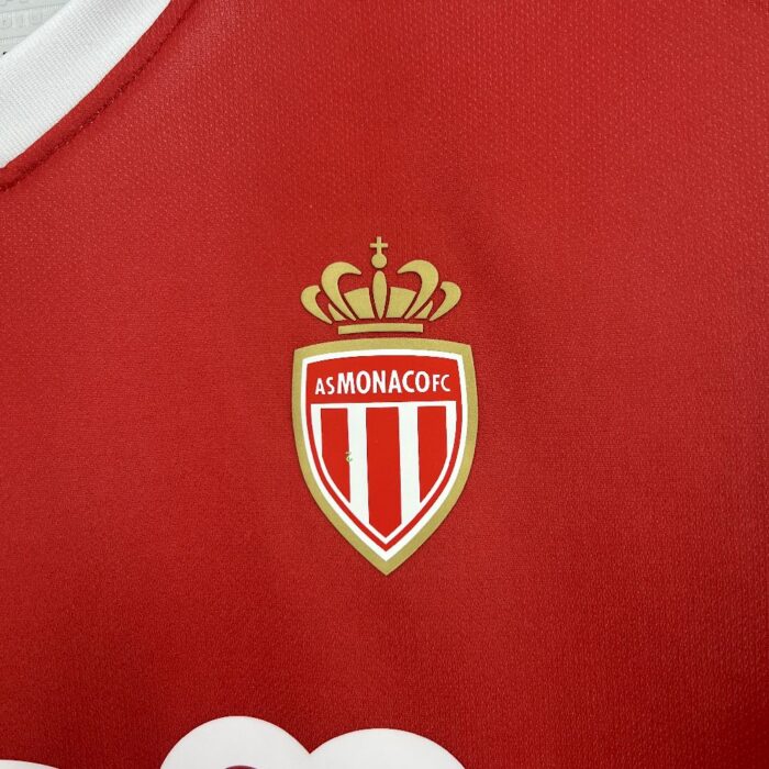 Mens AS Monaco 2025/26 Home Jersey 7
