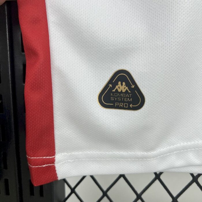Mens AS Monaco 2025/26 Home Jersey 3