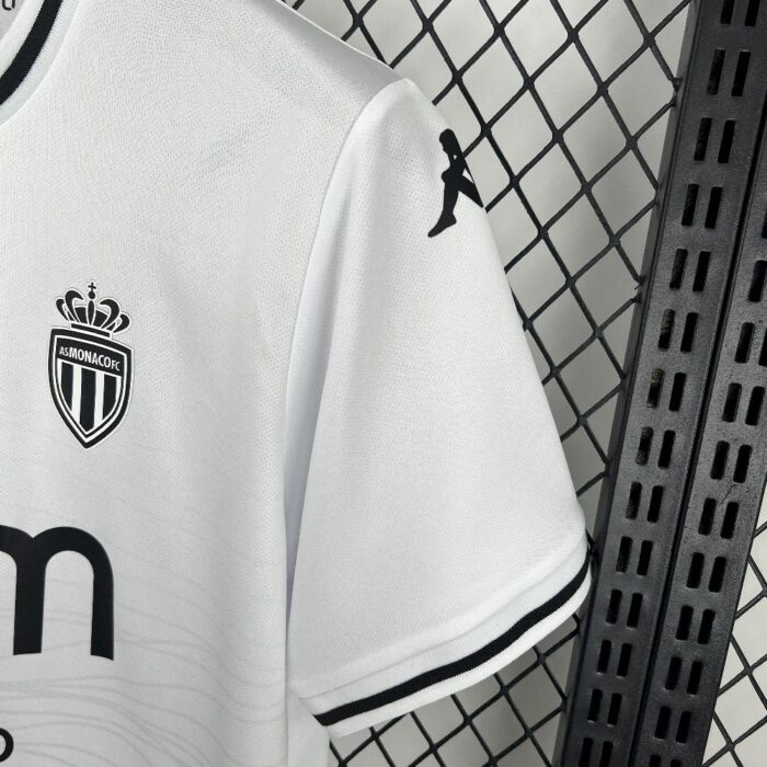 Mens AS Monaco 2025/26 Away Jersey 3