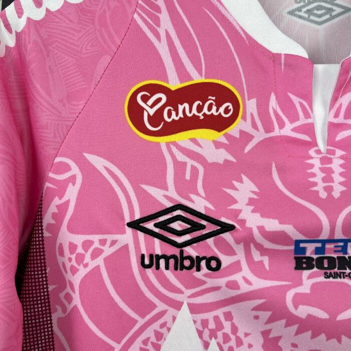 Mens Santos 2025/26 Pink Dragon Jersey 9