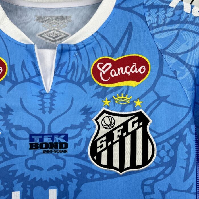 Mens Santos 2025/26 Blue Dragon Jersey 8