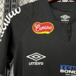 Mens Santos 2025/26 Black Jersey 9