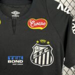 Mens Santos 2025/26 Black Jersey 8
