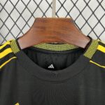 Mens Real Madrid 2025/26 Black and yellow Jersey 7
