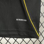 Mens Real Madrid 2025/26 Black and yellow Jersey 3