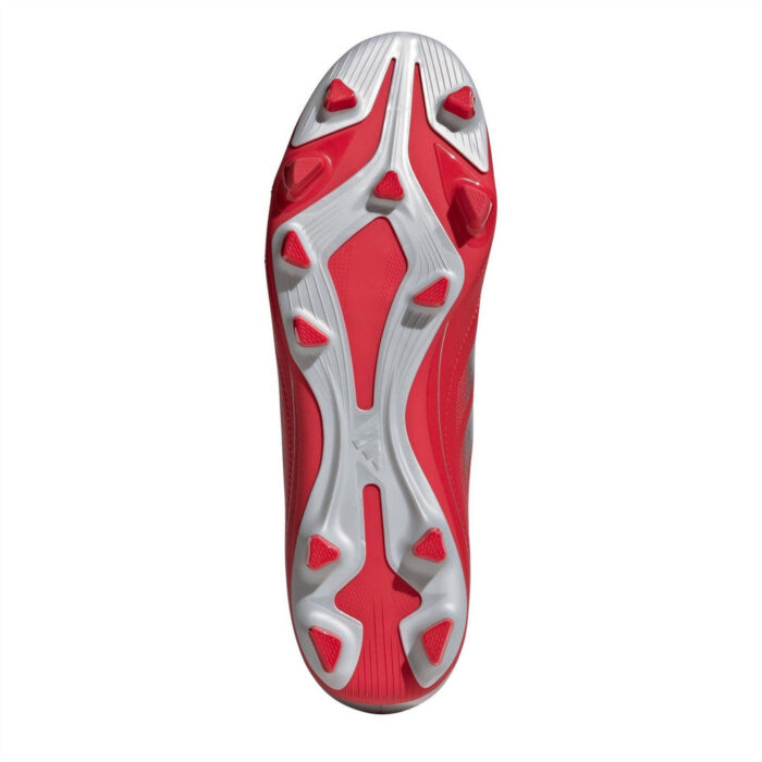 adidas Goletto Firm Ground Football Boots – Red/Silver – view 6