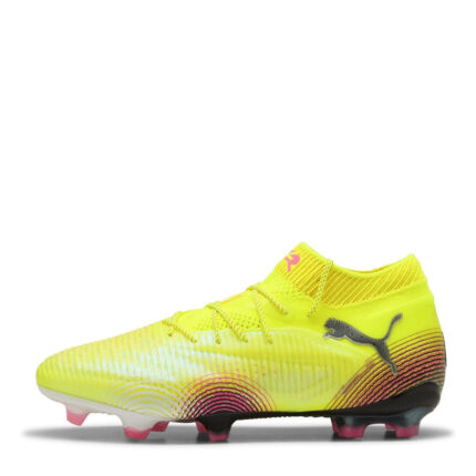Puma Future 8 Junior Firm Ground Football Boots – Yellow Alert – view 2