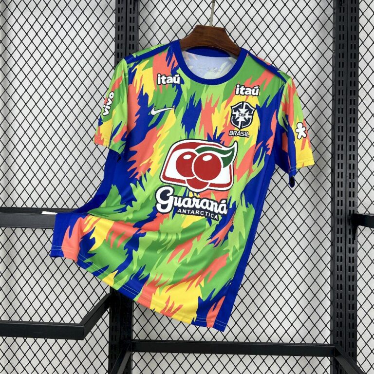 Mens Brazil 2025/26 Pre-Match Jersey