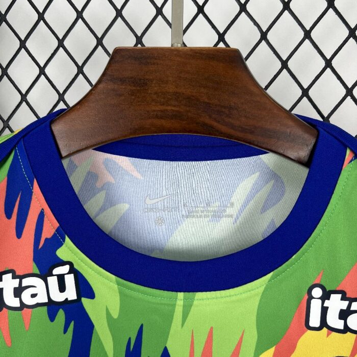 Mens Brazil 2025/26 Pre-Match Jersey 6