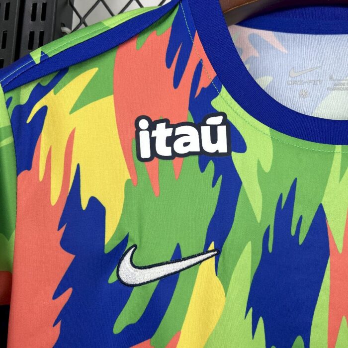 Mens Brazil 2025/26 Pre-Match Jersey 5
