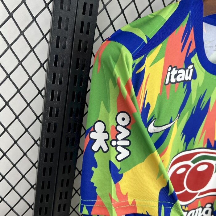 Mens Brazil 2025/26 Pre-Match Jersey 2
