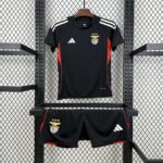 Kids Benfica 2025/26 Black Pre-Match Kit