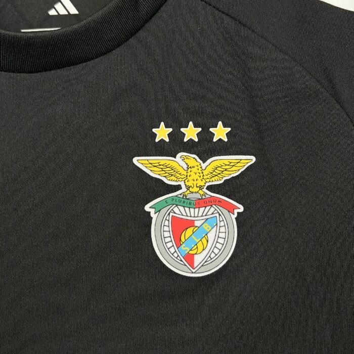Kids Benfica 2025/26 Black Pre-Match Kit 6