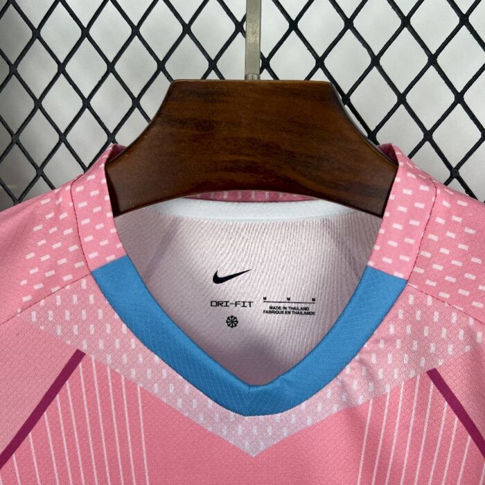 Mens Paris Saint-Germain 2025/26 pink Jersey 7