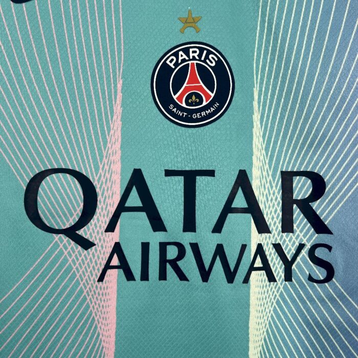 Mens Paris Saint-Germain 2025/26 blue Jersey 4