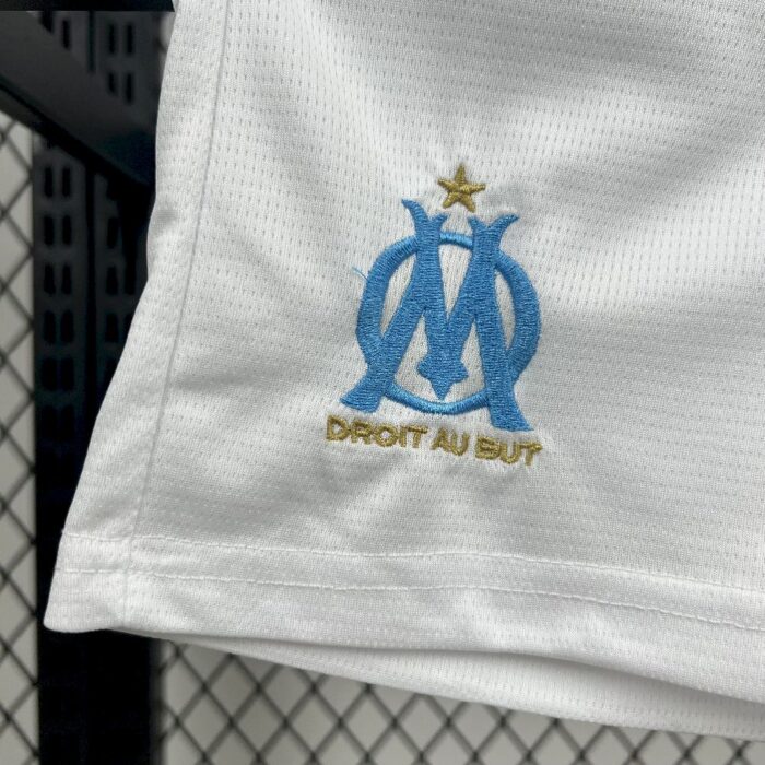Kids Olympique Marseille 2025/26 Home Kit 4
