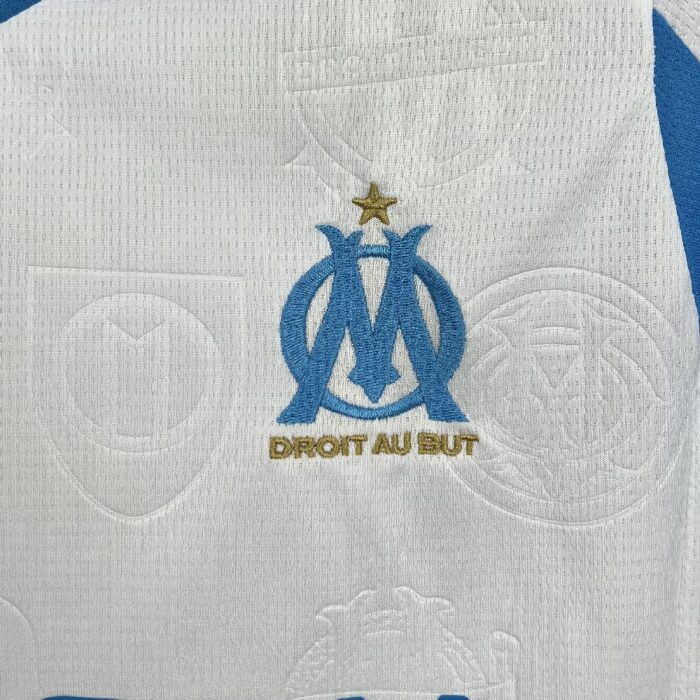 Kids Olympique Marseille 2025/26 Home Kit 9