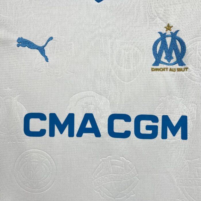 Kids Olympique Marseille 2025/26 Home Kit 8