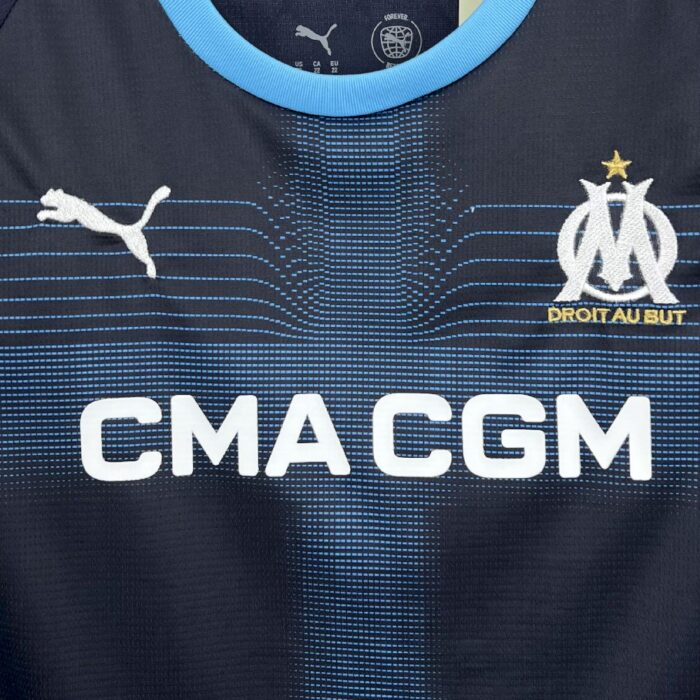 Kids Olympique Marseille 2025/26 Away Kit 8
