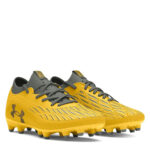Under Armour Magnetico Junior Firm Ground Football Boots – Yellow - Image 5