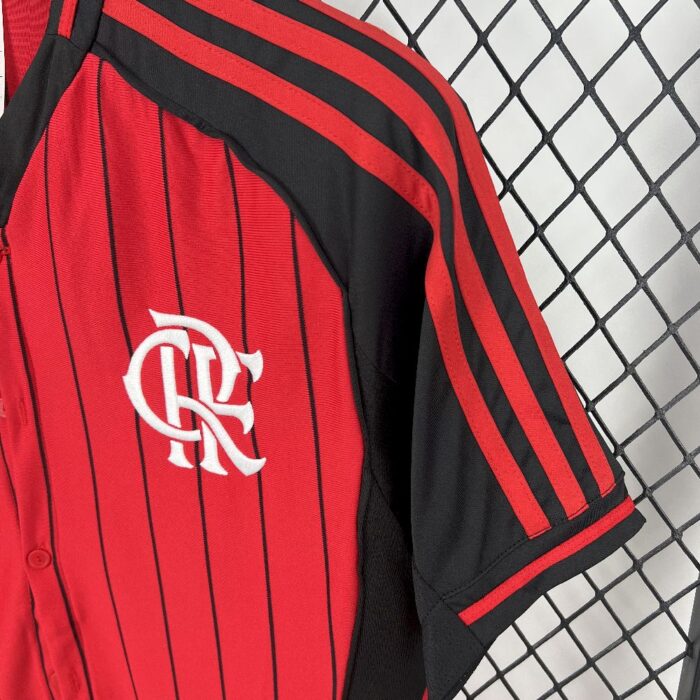 Mens Flamengo 2025/26 Baseball Jersey 3