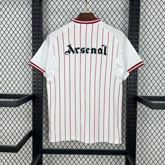 Mens Arsenal 2025/26 Baseball Jersey 1
