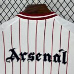 Mens Arsenal 2025/26 Baseball Jersey 2
