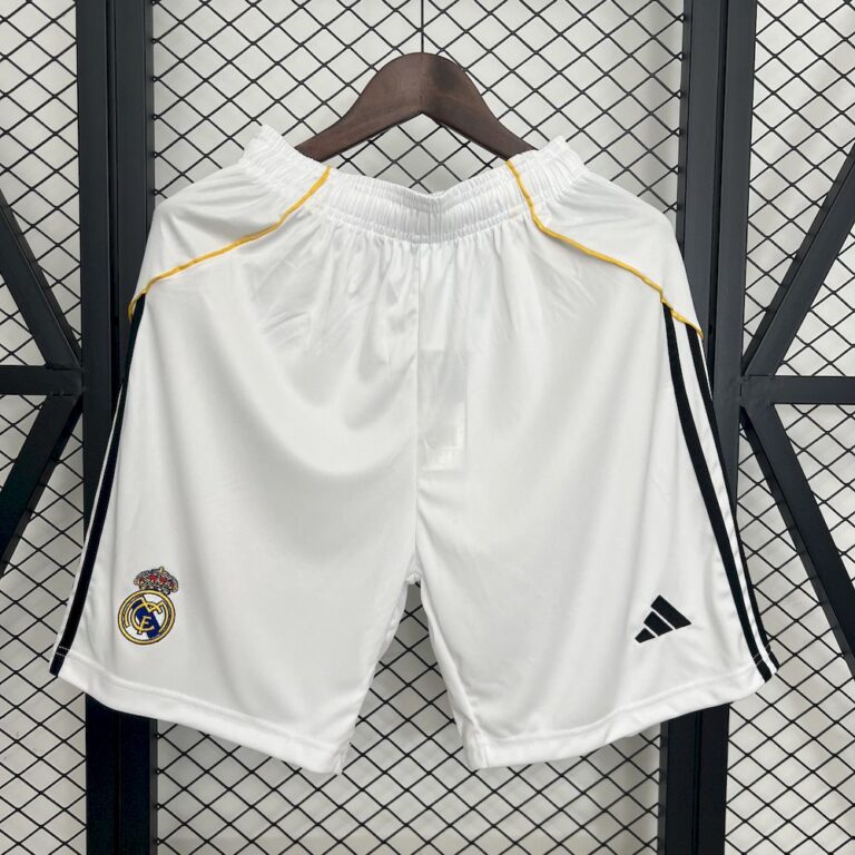 Mens Real Madrid 2025/26 Home Shorts
