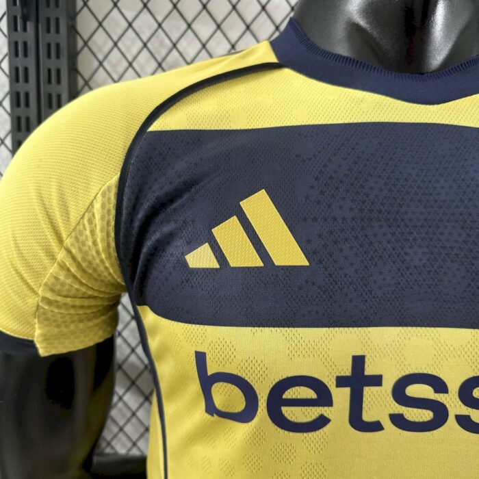 Mens Boca Juniors 2025/26 Away Jersey Player Version 3
