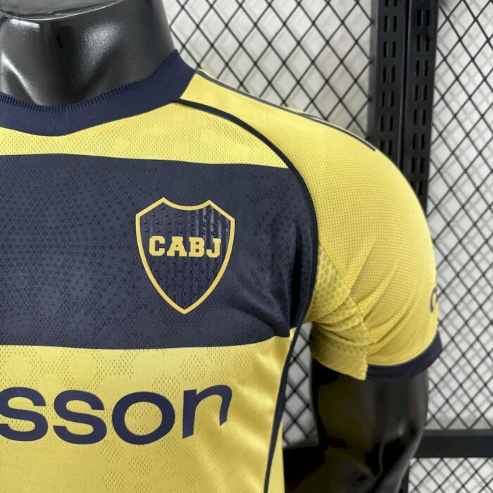 Mens Boca Juniors 2025/26 Away Jersey Player Version 2