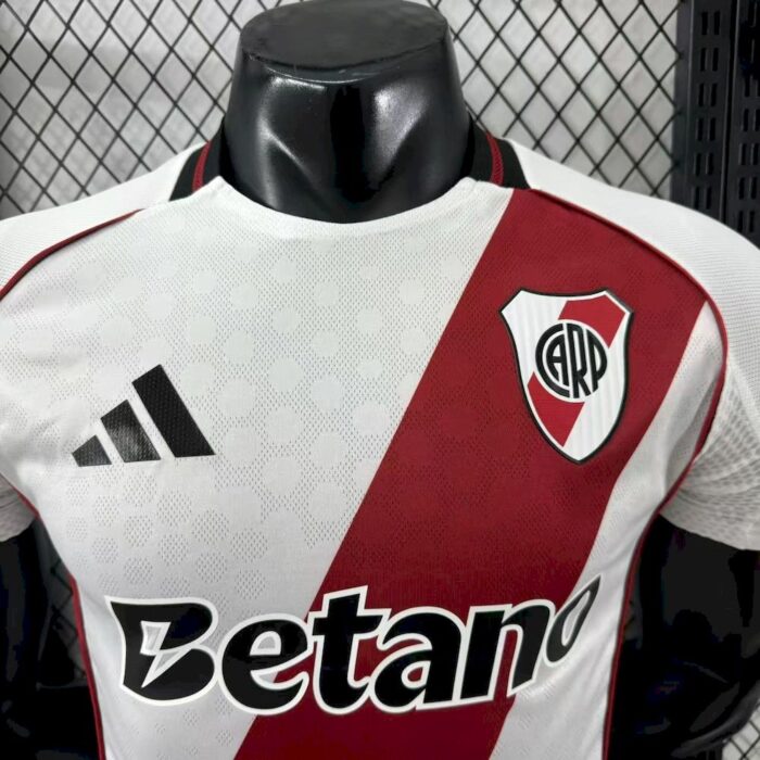 Mens River Plate 2025/26 Home Jersey Player Version 2