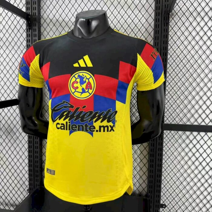 Mens Club America 2025/26 Home Jersey Player Version 5