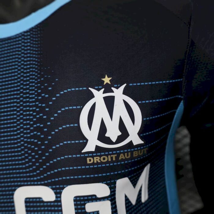 Mens Olympique Marseille 2025/26 Away Jersey Player Version 3
