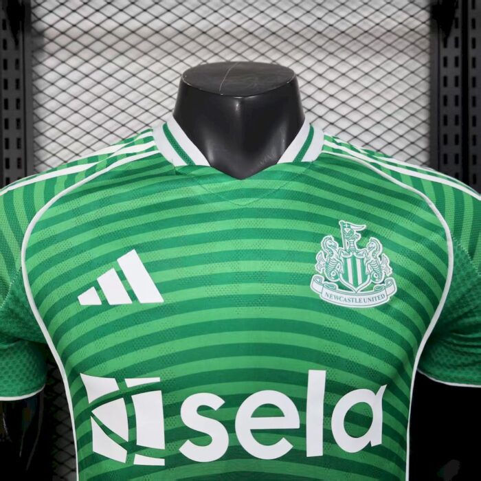 Mens Newcastle United 2025/26 Away Jersey Player Version 2