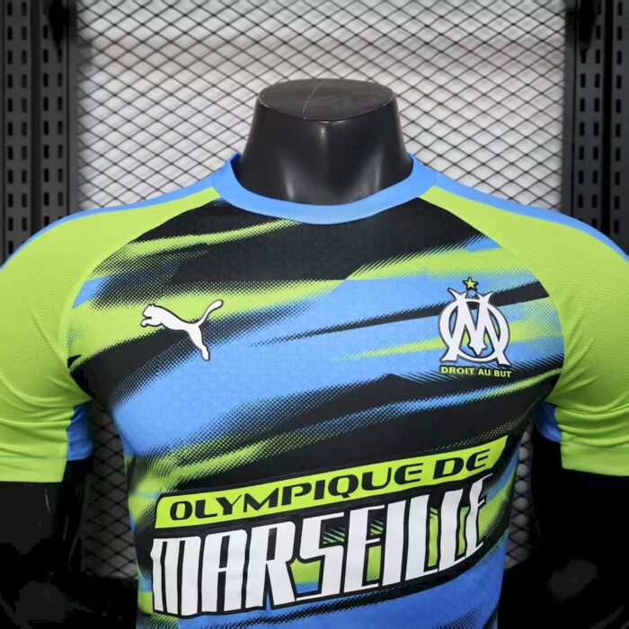 Mens Olympique Marseille 2025/26 Jersey Player Version 2