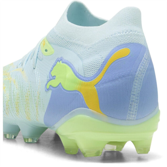 Puma Future 9 Firm Ground Football Boots – Ice/Yellow – view 5
