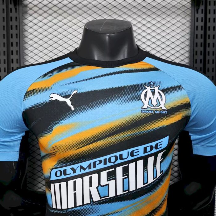 Mens Olympique Marseille 2025/26 Jersey Player Version 2