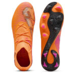 Puma Future 8 Firm Ground Football Boots – Orange-Black – view 3