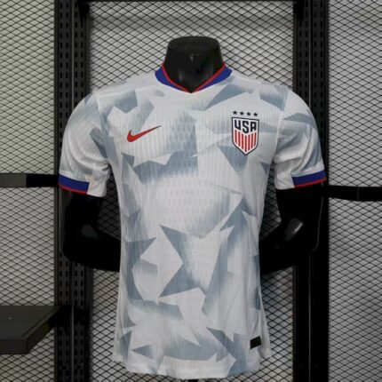 Mens USA 2025/26 Home Jersey Player Version